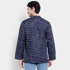 Men's Kurta, Navy Blue, small image number null